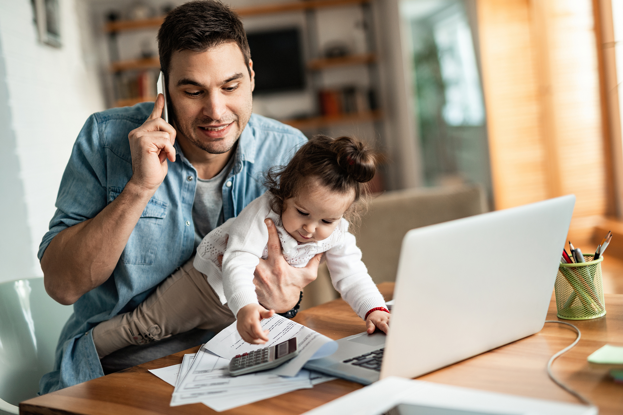stay at home parent dad