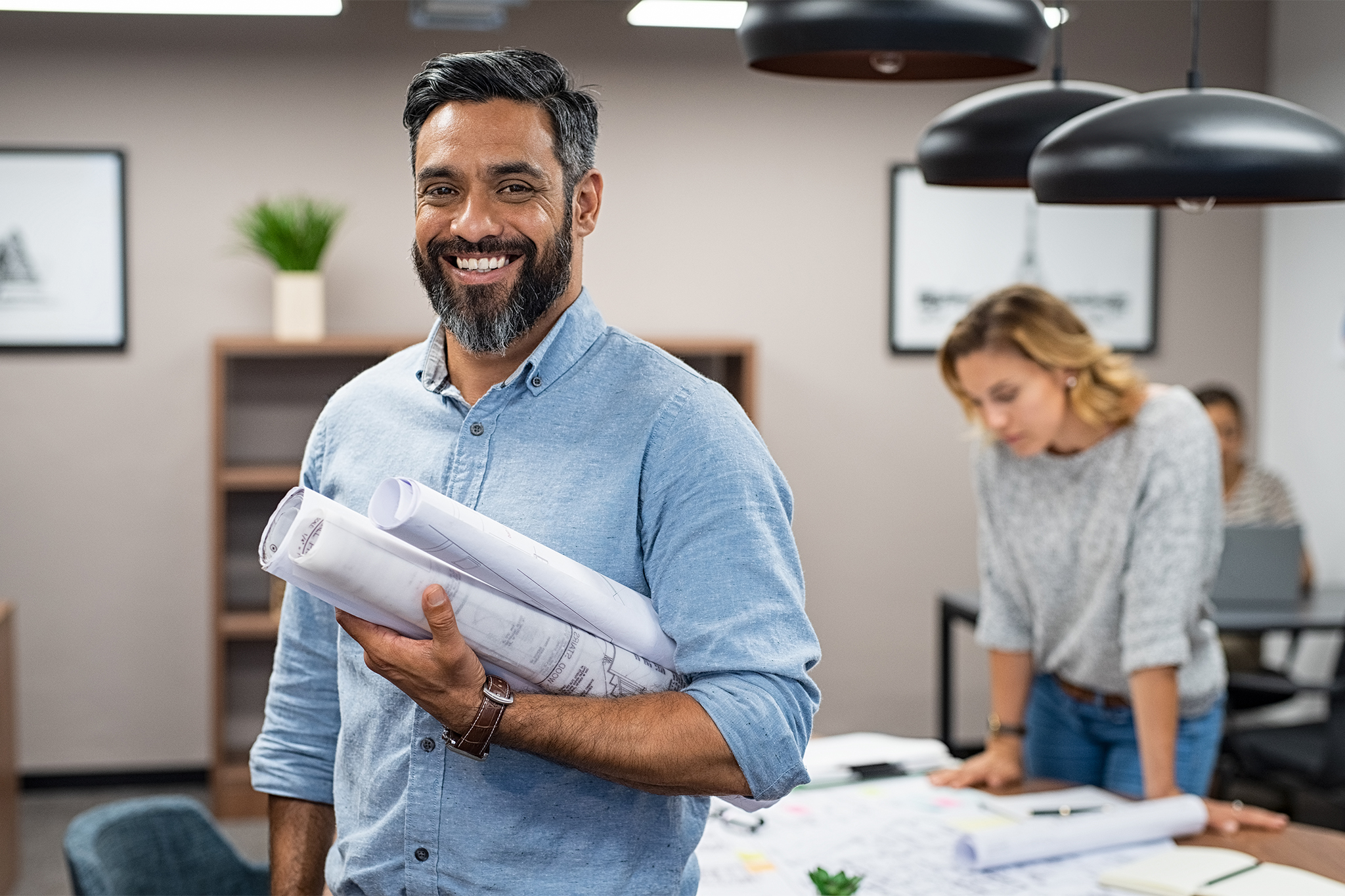 business owner with life insurance